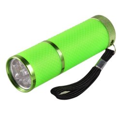 Mini lampa uv/led Green 3W