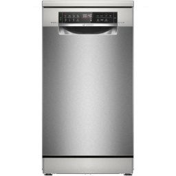 Masina de spalat vase Masina de spalat vase 10 seturi, 8 programe, Home Connect, Tab-count, AquaStop, PerfectDry, Silence Plus, Emotion Light, Clasa B, 45 cm, Inox