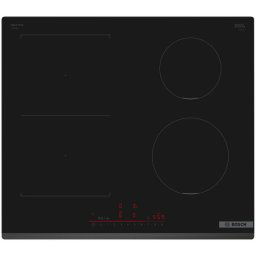 Plita Plita incorporabila Inductie, 4 zone de gatit, Combi Zone, Conectivitate hota, Power Boost, Home Connect, 60cm, Negru