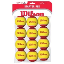 Mingi tenis de camp (12 buc) Wilson Starter Red