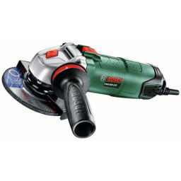 Polizor unghiular 850 W, 125 mm diametru disc, 12.000 RPM, aparatoare cu protectie reglabila, maner cu amortizor vibratii