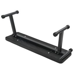 Banca plianta pentru greutati 100 kg Negru 107x27x41 cm Otel GartenMobel Dekor