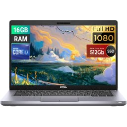 Laptop DELL, LATITUDE 5411, Intel Core i7-10850H, 2.70 GHz, HDD: 256 GB SSD, RAM: 16 GB, video: Intel UHD Graphics, webcam