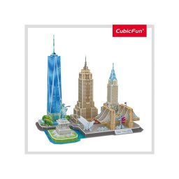 Cubic fun - puzzle 3d new york 123 piese
