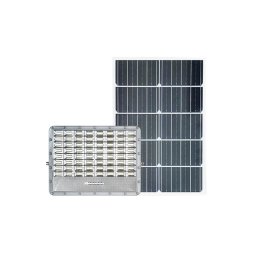 Proiector LED cu panou solar 30W, 6000K, IP65