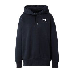 UNDER ARMOUR Hanorac sport 'Essential' negru / alb