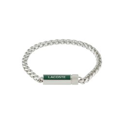 LACOSTE Brățară 'SPELT' argintiu
