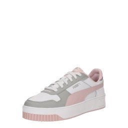 PUMA Sneaker low 'Carina' gri / roz pal / alb