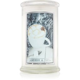 Kringle Candle Cashmere & Cocoa lumânare parfumată 624 g