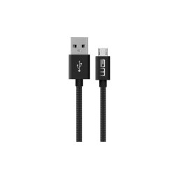 Cablu USB Winner Group microUSB/USB-A 3m negru