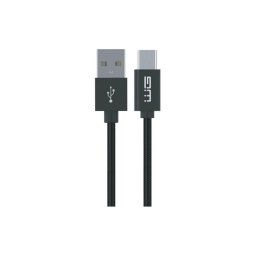 Cablu USB cu conector extins Winner Group USB-C/USB-A 1m negru