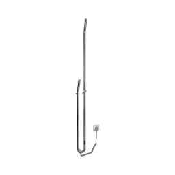 Sapho DUOPASSO – Uscător electric de prosoape cu temporizator, 45 W, 170 x 12 cm, crom lucios