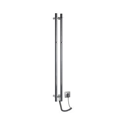 Sapho - Uscător electric de prosoape PAPINADO, 40 W, 120 x 11 cm, crom lucios