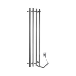 Sapho - Uscător electric pentru prosoape PAPINADO, 85 W, 120 × 26 cm, crom lucios, pe partea dreaptă