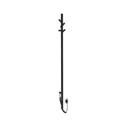 Sapho - Uscător electric pentru prosoape PASADOR, 30 W, 150 x 15 cm, negru mat