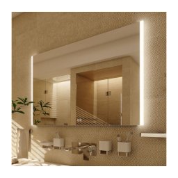NIMCO ZP 11003VX - Oglindă LED pentru baie cu iluminare integrată, 3000-6500K, 70x80 cm, IP44
