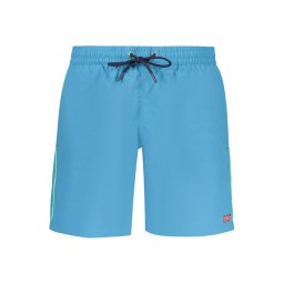 Norway Pantaloni scurti de baie barbati simplii cu logo, albastru (SELECTATI MARIMEA: 2XL)