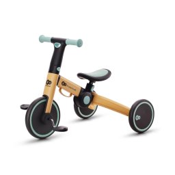 Tricicletă 3 în 1 pentru copii KINDERKRAFT 4TRIKE galben/verde-mentă
