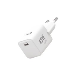 Adaptor de încărcare rapidă Winner Group 1xUSB-C Power Delivery 45W alb