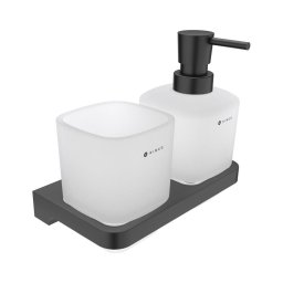 Dozator de săpun și suport de periuțe de dinți de perete NIMCO MAC 2905831C-T-90 MAYA 320 mm