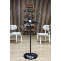Ventilator cu picior sau pentru perete, putere 130W, diametru grilaj 68cm, pozitie fixa sau oscilanta ZILAN / ZLN2549