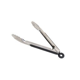 Cleste de servire din inox, cu inel de blocare si agatare, lungime 22cm Z-TOOLS / ZTS9259