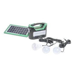 Kit lanterna cu panou solar plus 3 becuri LED Z-TOOLS / ZTS 8259