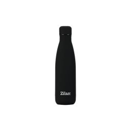 Termos tip sticla, interior inox, capacitate 500ml ZILAN, negru / ZLN 0820