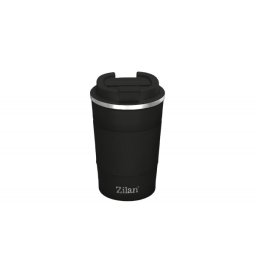 Cana de cafea, termos, interior din inox, capacitate 380ml ZILAN, negru / ZLN 9878