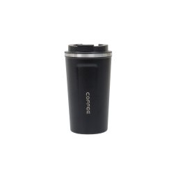 Termos interior inox, capacitate 380ml, indicator temperatura, inchidere ermetica, negru / ZTS 8438_1