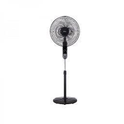 Ventilator cu picior si inaltime reglabila, cu 3 viteze si diametru 41 cm, putere 60W, temporizator, pozitie fixa sau rotativa, negru / ZLN 1185