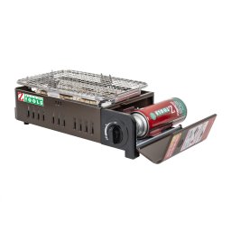 Aragaz camping cu arzator mare, 2.2Kw, cu gril si tava / ZTS 5615