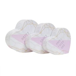 Set 3 cutii in forma de inima, cu model / CD4416_3