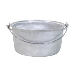 Ceaun tuci aluminiu alimentar, capacitate 30L, fund drept / EXT 7248_1