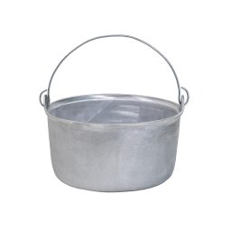 Ceaun tuci aluminiu alimentar, capacitate 4.L, fund drept / EXT 8032_1