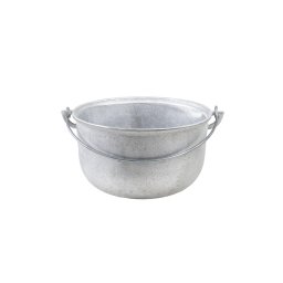 Ceaun tuci aluminiu alimentar, capacitate 4.L, fund rotund / EXT 8032