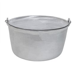 Ceaun tuci aluminiu alimentar, capacitate 35L, fund drept / EXT 8035_1