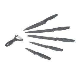 Set cutite bucatarie 6 piese, inox / ZLN 1136