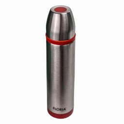 Termos inox, capac functie pahar, buton antiscurgere, capacitate 1L / ZLN 1839
