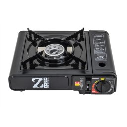 Aragaz camping, aprindere automata, butelie spray, negru, AD-1 / ZTS5518