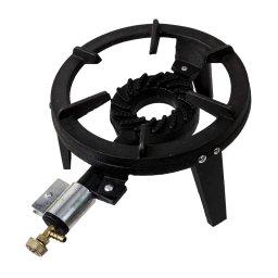 Arzator rotund, pirostrie din fonta, diametru 28cm / ZTS 5443