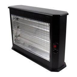Radiator tip semineu cu 3 rezistente quartz, Zilan, 2000W / ZLN 1770
