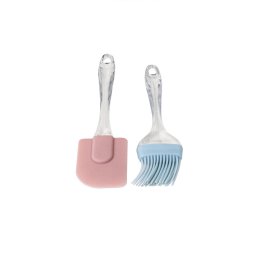 Set 2 piese, pensula plus paleta din silicon Z-TOOLS / 1583