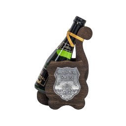 Suport din lemn, plus sampanie, 0.2l pentru "cel mai bun frate" / EXT 7130_5