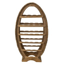Suport 20 sticle de vin, din lemn de brad, inaltime 92cm / EXT 5666