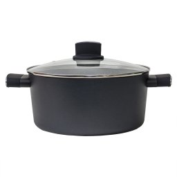 Oala cu capac de sticla, ECO cu diametru de 28 cm, capacitate 5L / ZLN 0867