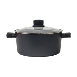 Oala cu capac de sticla, ECO cu diametru de 26 cm, capacitate 4L / ZLN 0850