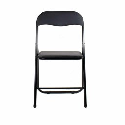 Scaun bucatarie, living, terasa tapitat negru pliant / DSY 1115