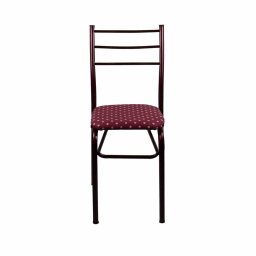 Scaun cu spatar bucatarie, living, terasa tapitat grena / 824