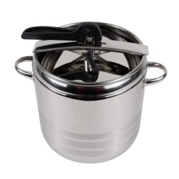 Oala sub presiune, inox cu capac, 12L / ZLN 5617
